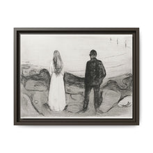 Two Human Beings. The Lonely Ones (1894) by Edvard Munch - NOMADEN ART GALLERY