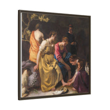 Diana y sus ninfas de Johannes Vermeer (ca. 1653-1654)