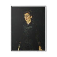 Inger in Black (1884) by Edvard Munch - NOMADEN ART GALLERY