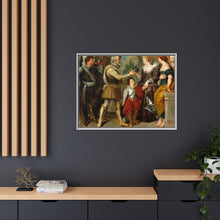Henri IV Conferring the Regency upon Marie de' Medici (after Rubens) by Eugène Delacroix