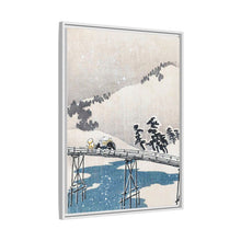 Snowy landscape with Mount Fuji (1900–1910) by Ohara Koson