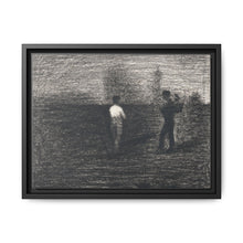 Peasants (ca. 1881–1884) by Georges Seurat - NOMADEN ART GALLERY