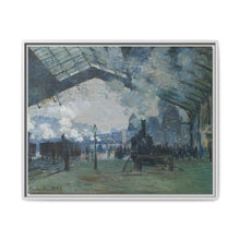 Arrival of the Normandy Train, Gare Saint-Lazare by Claude Monet - NOMADEN ART GALLERY