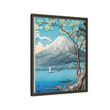 Impresión del monte Fuji desde el lago Yamanaka en alta resolución por Hiroaki Takahashi 