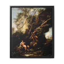 Landscape with the Temptation of Christ by Alessandro Magnasco and Antonio Francesco Peruzzini - NOMADEN ART GALLERY