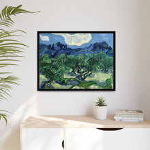 Vincent van Gogh's Olive Trees with the Alpilles in the Background (1889) - NOMADEN ART GALLERY