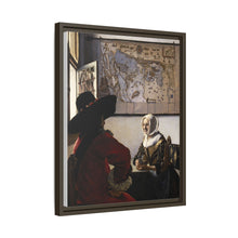 Johannes Vermeer’s Officer and Laughing Girl (ca. 1657)