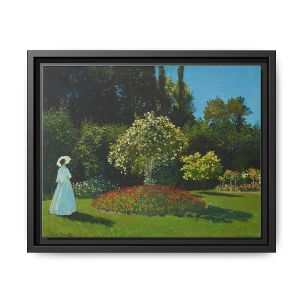 Claude Monet's Lady in the garden (1867) - NOMADEN ART GALLERY