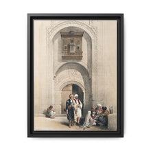 Modern mansion showing the arabesque architecture of Cairo illustration by David Roberts (1796–1864) - NOMADEN ART GALLERY