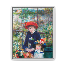 Two Sisters (On the Terrace) (1881) by Pierre-Auguste Renoir - NOMADEN ART GALLERY