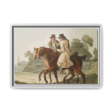 Illustration of farmers from The Costume of Yorkshire (1814) by George Walker - NOMADEN ART GALLERY