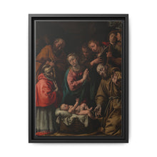 Adoration of the Shepherds with Saints Francis and Saint Carlo Borromeo by Antonio d Enrico called Tanzio da Varallo - NOMADEN ART GALLERY
