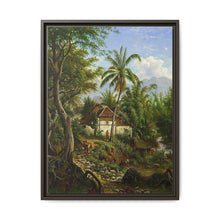 Landschap in Nederlands-Indie (1858 - 1900) by Maurits E H R van den Kerkhoff. - NOMADEN ART GALLERY