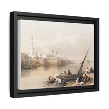 View on the Nile ferry to Gizeh illustration by David Roberts (1796–1864) - Decorative Wall Art