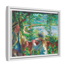 Cerca del lago (1879-1890) de Pierre-Auguste Renoir