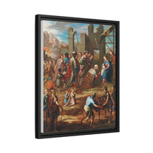 The Adoration of the Kings with Viceroy Pedro de Castro y Figueroa, Duke of La Conquista (La adoracion de los reyes con el virrey Pedro de Castro y Figueroa, duque de la Conquista) by Nicolas Enriquez.