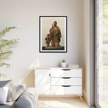 Matte Canvas, Framed (Multi-color) - NOMADEN ART GALLERY