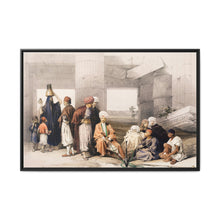 Entrance of the Temple of Amun Thebes illustration by David Roberts (1796–1864) - NOMADEN ART GALLERY