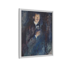 Edvard Munch's Self-Portrait with Cigarette (1895) - NOMADEN ART GALLERY