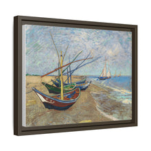 Vincent van Gogh's Fishing Boats on the Beach at Saintes-Maries (1888) - NOMADEN ART GALLERY