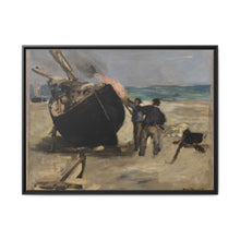 Tarring the Boat (Le Bateau goudronné) by Édouard Manet - NOMADEN ART GALLERY