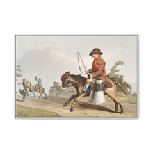 Illustration of the milk boy from The Costume of Yorkshire (1814) by George Walker - NOMADEN ART GALLERY