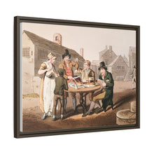 Illustration of midsummer eve from The Costume of Yorkshire (1814) by George Walker