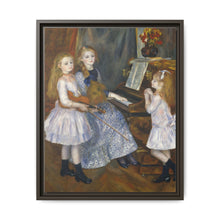 The Daughters of Catulle Mendès, Huguette (1871–1964), Claudine (1876–1937), and Helyonne (1879–1955) (1888) by Pierre-Auguste Renoir - NOMADEN ART GALLERY