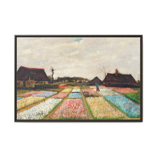 Flower Beds in Holland (1883) by Vincent Van Gogh - Vintage Landscape Art Print - NOMADEN ART GALLERY