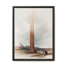 Ancient Egypt Art: Obelisk of Heliopolis by David Roberts - Canvas Wall Art - NOMADEN ART GALLERY