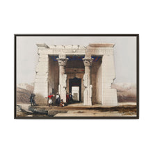 Temple of Dandour (Dendur) Nubia illustration by David Roberts (1796–1864) - NOMADEN ART GALLERY