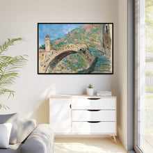 Claude Monet's Bridge at Dolceacqua (1884) - NOMADEN ART GALLERY