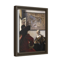 Johannes Vermeer’s Officer and Laughing Girl (ca. 1657)