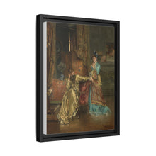 The Visit (c. 1870) by Alfred Stevens: A Glimpse into 19th-Century Elegance