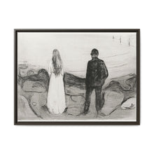 Two Human Beings. The Lonely Ones (1894) by Edvard Munch - NOMADEN ART GALLERY