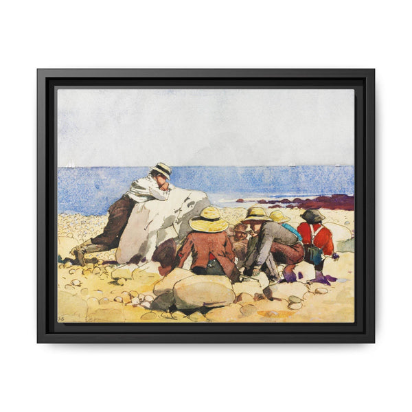 A Clam–Bake (1873) by Winslow Homer - NOMADEN ART GALLERY