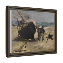 Tarring the Boat (Le Bateau goudronné) de Édouard Manet