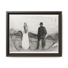 Two Human Beings. The Lonely Ones (1894) by Edvard Munch - NOMADEN ART GALLERY