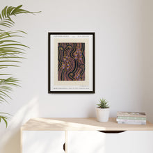 Art Deco Flower pattern pochoir print in oriental style