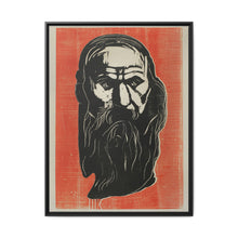 Head of an Old Man with Beard (1902) by Edvard Munch - NOMADEN ART GALLERY