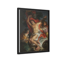 Saint Sebastian Tended by Saint Irene by Vicente López y Portaña: A Baroque Masterpiece