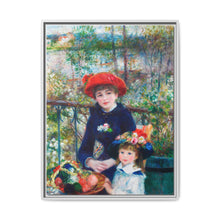 Two Sisters (On the Terrace) (1881) by Pierre-Auguste Renoir - NOMADEN ART GALLERY