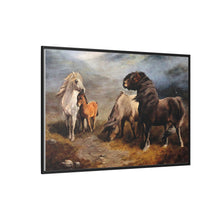 Fine Horse Pulling Golden Sleigh