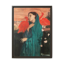 Young Woman with Ibis (ca. 1860–1862) by Edgar Degas - NOMADEN ART GALLERY