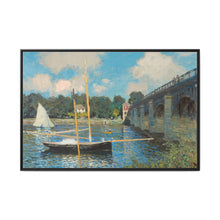 Claude Monet's The Bridge at Argenteuil (1874) - NOMADEN ART GALLERY
