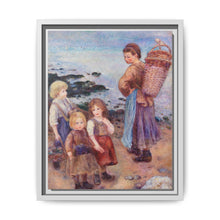 Mussel-Fishers at Berneval (Pêcheuses de moules à Berneval, côte normand) (1879) by Pierre-Auguste Renoir - NOMADEN ART GALLERY