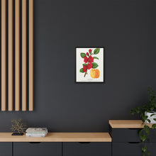 Japan Quince tree lithograph. Digitally enhanced from our own original 1900 edition plates of Botanical Specimen published by Rochester Lithographing