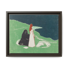 Two Women on the Shore (1898) by Edvard Munch - NOMADEN ART GALLERY