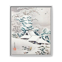 Sawatari in Snow (1936) print in high resolution by Hiroaki Takahashi - NOMADEN ART GALLERY