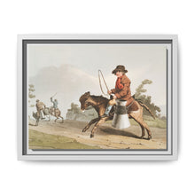 Illustration of the milk boy from The Costume of Yorkshire (1814) by George Walker - NOMADEN ART GALLERY